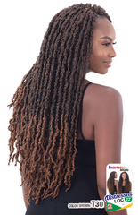 FREETRESS SYNTHETIC CROCHET BRAID DISTRESSED LOC 22"