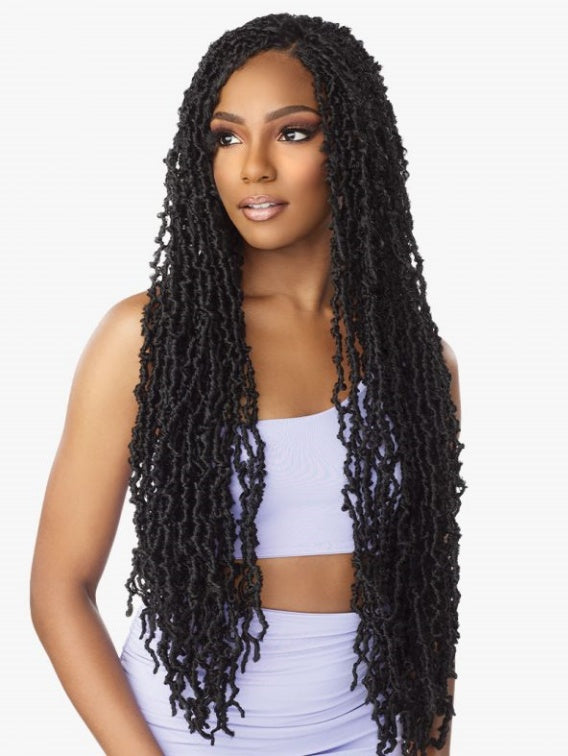 SENSATIONNEL LULUTRESS CROCHET BRAID 3X TWISTED DISTRESSED LOCS 26