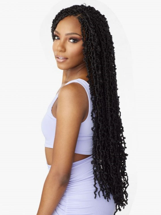 SENSATIONNEL LULUTRESS CROCHET BRAID 3X TWISTED DISTRESSED LOCS 26