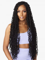 SENSATIONNEL LULUTRESS CROCHET BRAID 3X TWISTED DISTRESSED LOCS 26