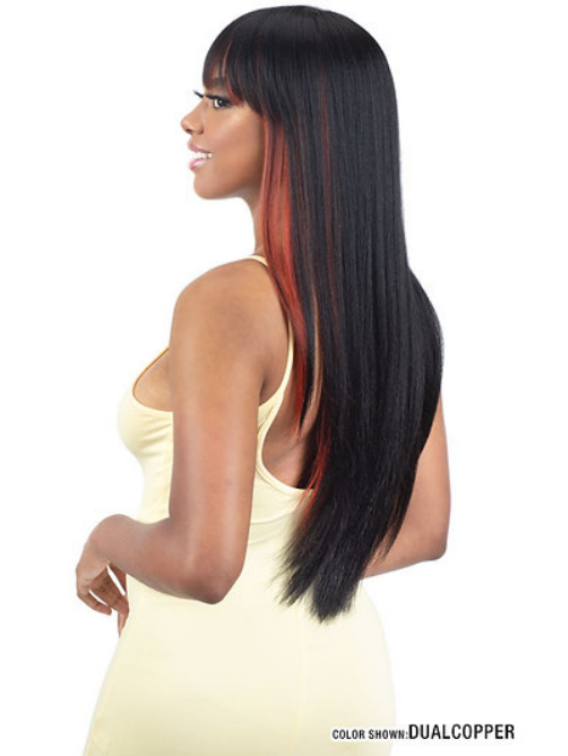 MAYDE BEAUTY 100% HUMAN HAIR BLEND WIG MOCHA DIVINE