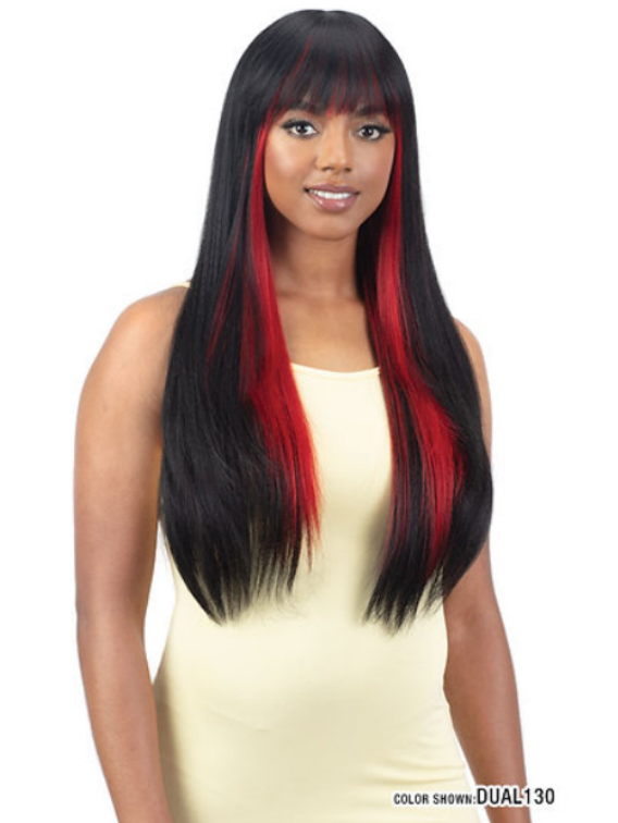 MAYDE BEAUTY 100% HUMAN HAIR BLEND WIG MOCHA DIVINE