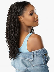 SENSATIONNEL CURLS KINKS & CO TEXTURED CLIP IN EXTENSION DREAM CHASER 14