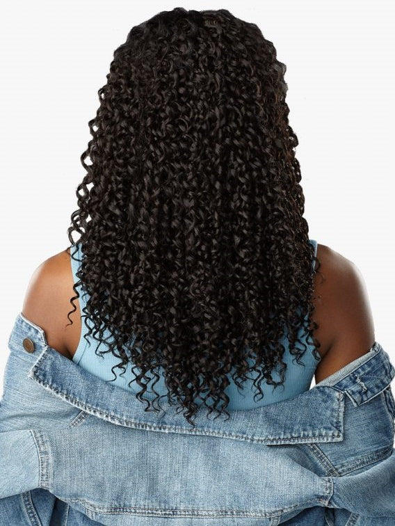 SENSATIONNEL CURLS KINKS & CO TEXTURED CLIP IN EXTENSION DREAM CHASER 14