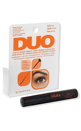 DUO DARK BRUSH ON EYELASH ADHESIVE