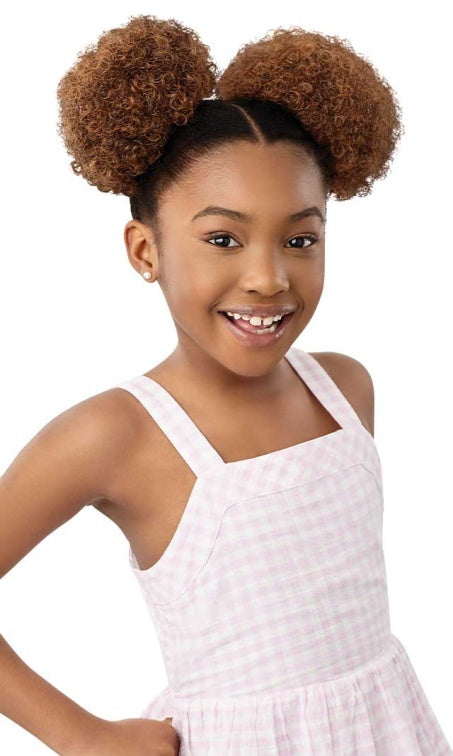 OUTRE LIL LOOKS DRAWSTRING PONYTAIL DUO PUFFS