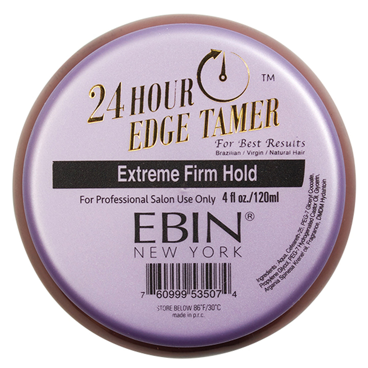 EBIN NEW YORK 24 HOUR EDGE TAMER EXTREME FIRM HOLD 4OZ