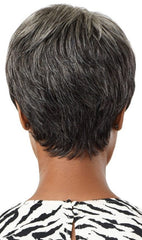 OUTRE UNPROCESSED HUMAN HAIR FAB & FLY GRAY GLMOUR FULL CAP WIG HH EDEN