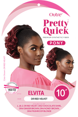 OUTRE PRETTY QUICK DRAWSTRING PONYTAIL ELVITA