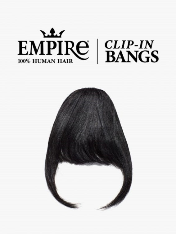 SENSATIONNEL 100% HUMAN HAIR EMPIRE CLIP-IN CHINA BANGS