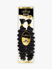 SENSATIONNEL 100% HUMAN HAIR BRAIDS EMPIRE DEEP BULK 18"