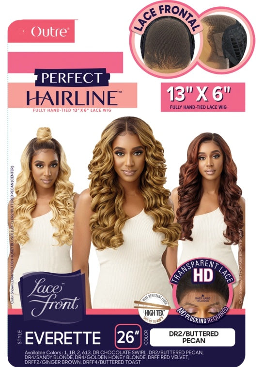 OUTRE PERFECT HAIRLINE 13X6 LACE FRONT WIG EVERETTE