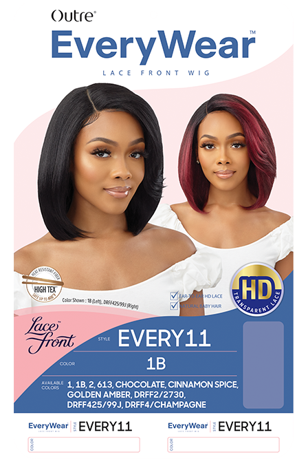 OUTRE SYNTHETIC EVERYWEAR HD LACE FRONT WIG EVERY 11