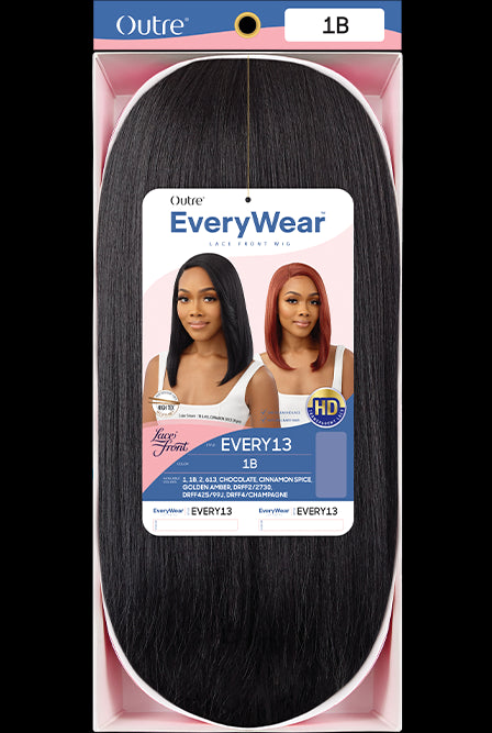 OUTRE SYNTHETIC EVERYWEAR HD LACE FRONT WIG EVERY 13