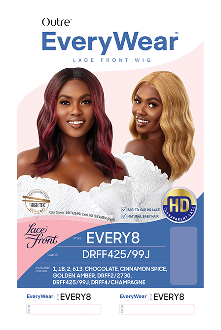 OUTRE SYNTHETIC EVERYWEAR HD LACE FRONT WIG EVERY 7