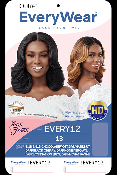 OUTRE SYNTHETIC EVERYWEAR HD LACE FRONT WIG EVERY 12