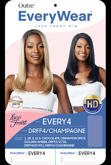 OUTRE SYNTHETIC EVERYWEAR HD LACE FRONT WIG EVERY 4