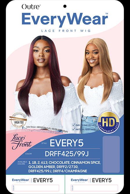 OUTRE SYNTHETIC EVERYWEAR HD LACE FRONT WIG EVERY 5