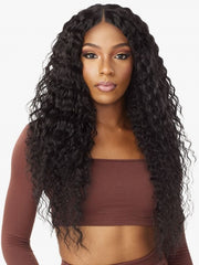 SENSATIONNEL CLOUD9 WHAT LACE HUMAN HAIR BLEND 13X6 HD LACE WIG EZRA 28