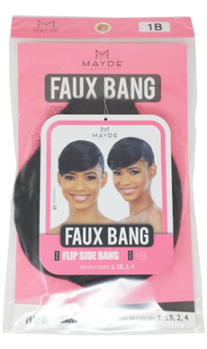 MAYDE BEAUTY SYNTHETIC FAUX BANG FLIP SIDE BANG