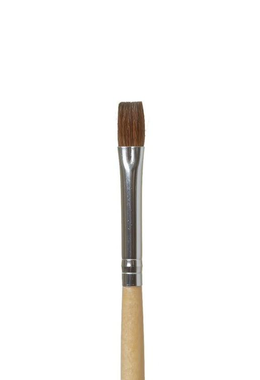 GOLD FINGER FLAT ACRYLIC BRUSH #6