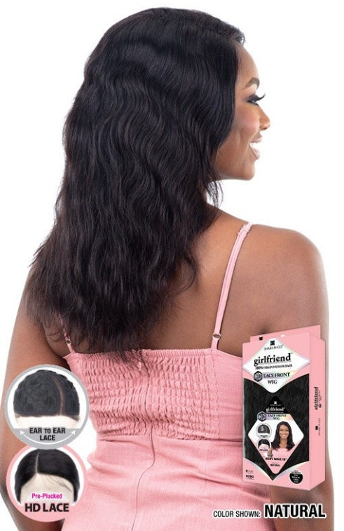 SHAKE N GO GIRLFRIEND 100% VIRGIN HUMAN HAIR HD LACE FRONT WIG BODY WAVE 18"