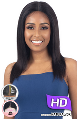 SHAKE N GO GIRLFRIEND 100% VIRGIN HUMAN HAIR HD LACE FRONT WIG STRAIGHT 18"