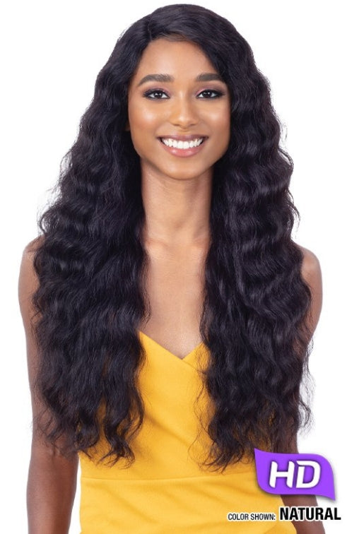 SHAKE N GO GIRLFRIEND 100% VIRGIN HUMAN HAIR HD LACE FRONT WIG LOOSE DEEP 24"