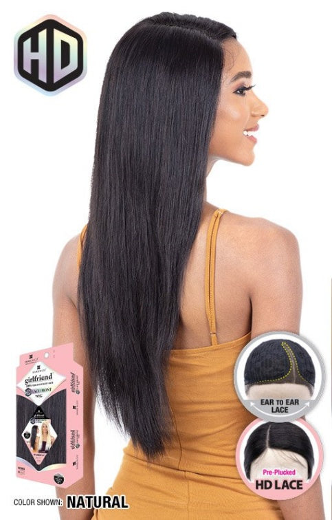 SHAKE N GO GIRLFRIEND 100% VIRGIN HUMAN HAIR HD LACE FRONT WIG STRAIGHT 24"