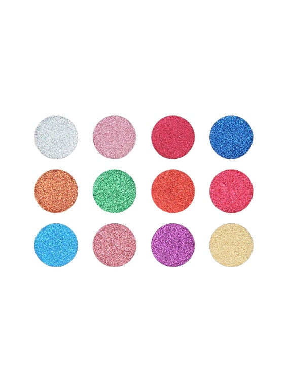 NICKA K NEW YORK GLITTER MAKEUP PALETTE 16 COLORS ESGL01