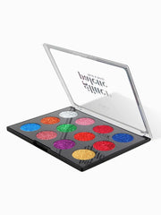 NICKA K NEW YORK GLITTER MAKEUP PALETTE 16 COLORS ESGL01