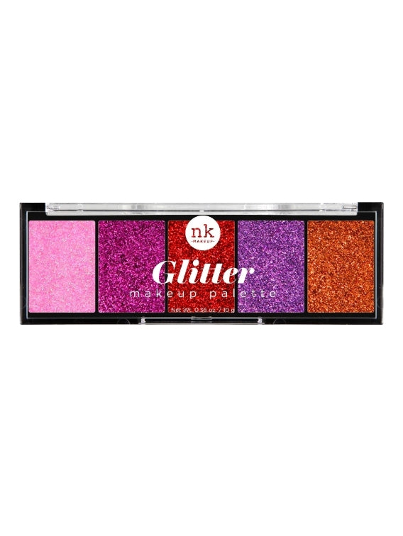 NICKA K NEW YORK GLITTER MAKEUP PALETTE LOVE SPARKS