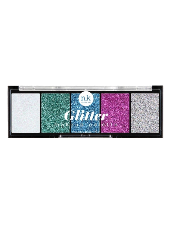 NICKA K NEW YORK GLITTER MAKEUP PALETTE ELECTRO POP