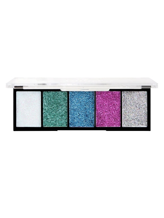 NICKA K NEW YORK GLITTER MAKEUP PALETTE ELECTRO POP