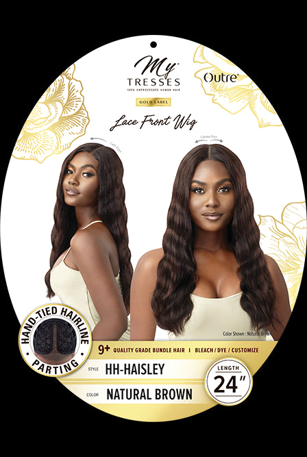 OUTRE MYTRESSES GOLD UNPROCESSED HUMAN HAIR LACE FRONT WIG HAISLEY