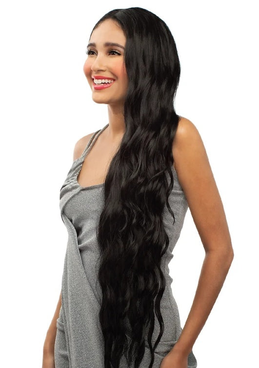 SENSUAL VELLA VELLA PREMIUM HUMAN HAIR BLEND HYBRID LACE FRONT WIG HB004