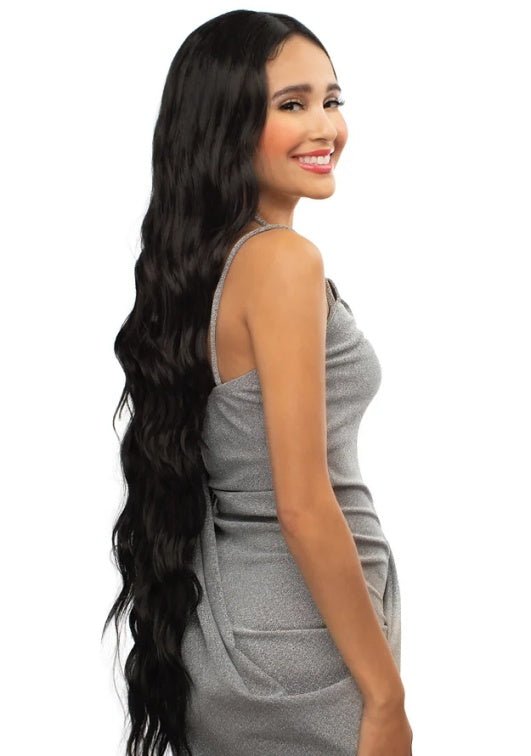 SENSUAL VELLA VELLA PREMIUM HUMAN HAIR BLEND HYBRID LACE FRONT WIG HB004