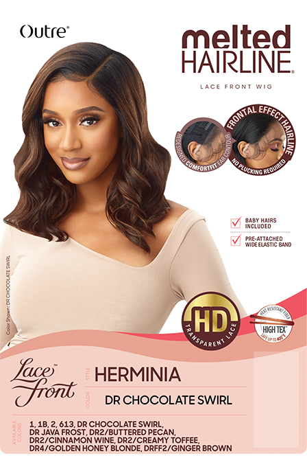 OUTRE MELTED HAIRLINE COLLECTION HD LACE FRONT WIG HERMINIA