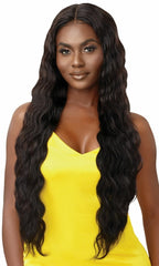 OUTRE 100% UNPROCESSED HUMAN HAIR MYTRESSES GOLD LABEL HD LACE FRONT WIG HH-BODY WAVE 34