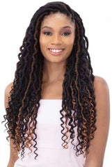 FREETRESS SYNTHETIC CROCHET BRAID WRAP N LOCK HIPSTA LOC 18"