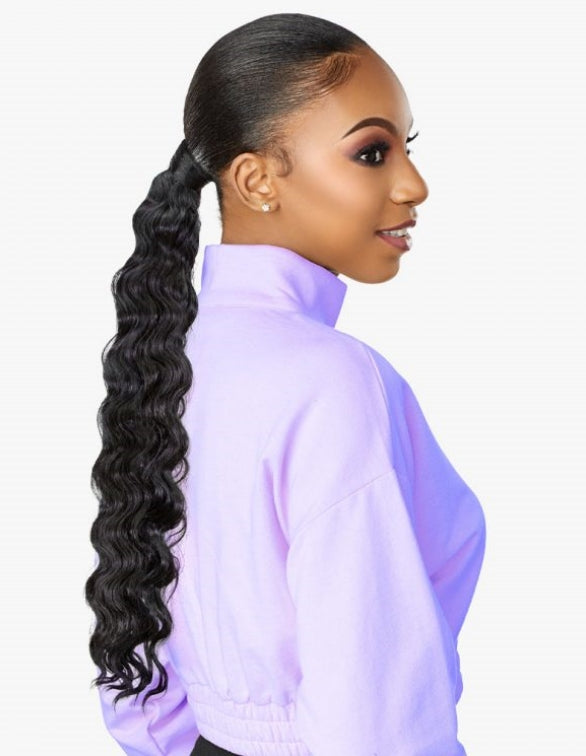 SENSATIONNEL INSTANT UP & DOWN PONY WRAP HALF WIG UD 9