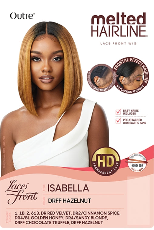 OUTRE MELTED HAIRLINE COLLECTION HD SWISS LACE FRONT WIG ISABELLA