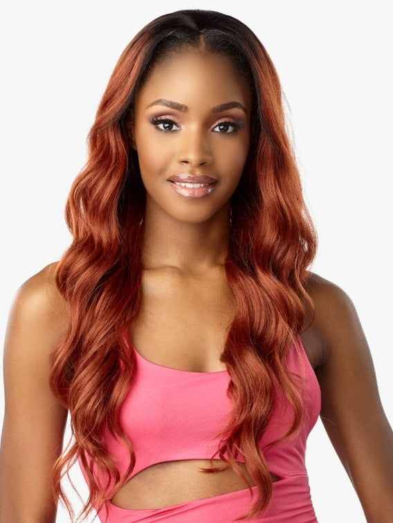 SENSATIONNEL HALF WIG INSTANT WEAVE DRAWSTRING CAP IWD 12