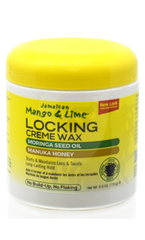 JAMAICAN MANGO & LIME LOCKING CREME WAX 5.5OZ