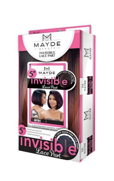 MAYDE BEAUTY SYNTHETIC INVISIBLE 5" LACE PART WIG JAYDE