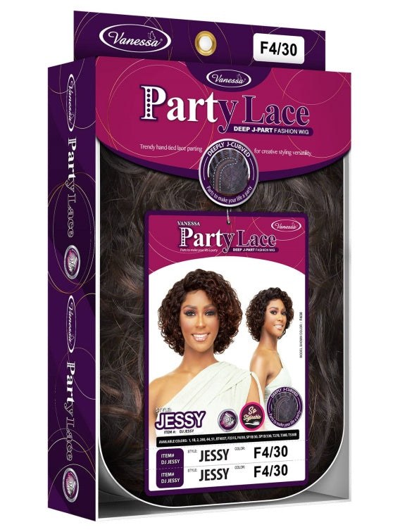 VANESSA PARTY LACE DEEP J-PART FASHION WIG DJ JESSY