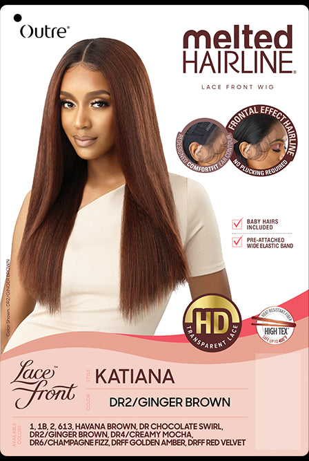 OUTRE MELTED HAIRLINE COLLECTION HD LACE FRONT WIG KATIANA