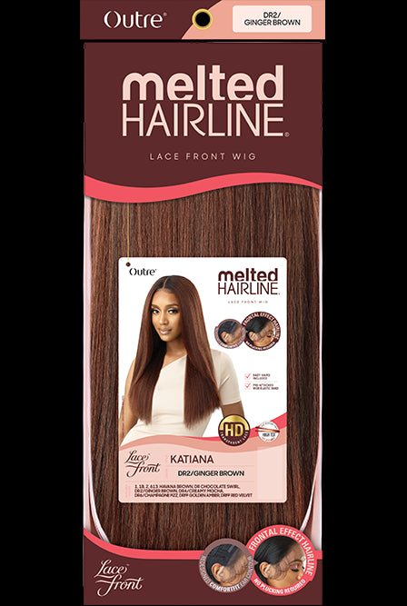 OUTRE MELTED HAIRLINE COLLECTION HD LACE FRONT WIG KATIANA