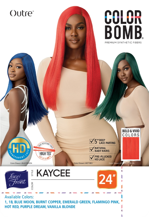 OUTRE COLOR BOMB HD LACE FRONT WIG KAYCEE