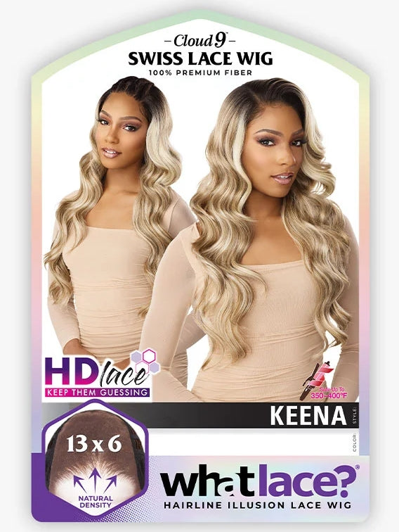 SENSATIONNEL SYNTHETIC CLOUD9 HD 13X6 WHAT LACE WIG KEENA